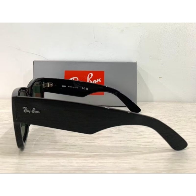 RayBan Mega Wayfarer RB 0840SF901/58 52 Green Polarized