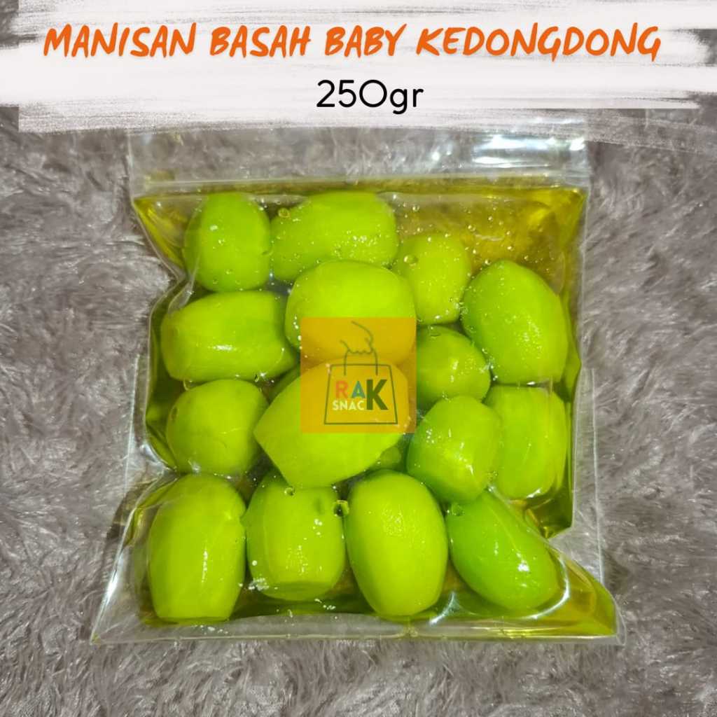 

MANISAN BASAH BABY KEDONGDONG BANGKOK 250 gram