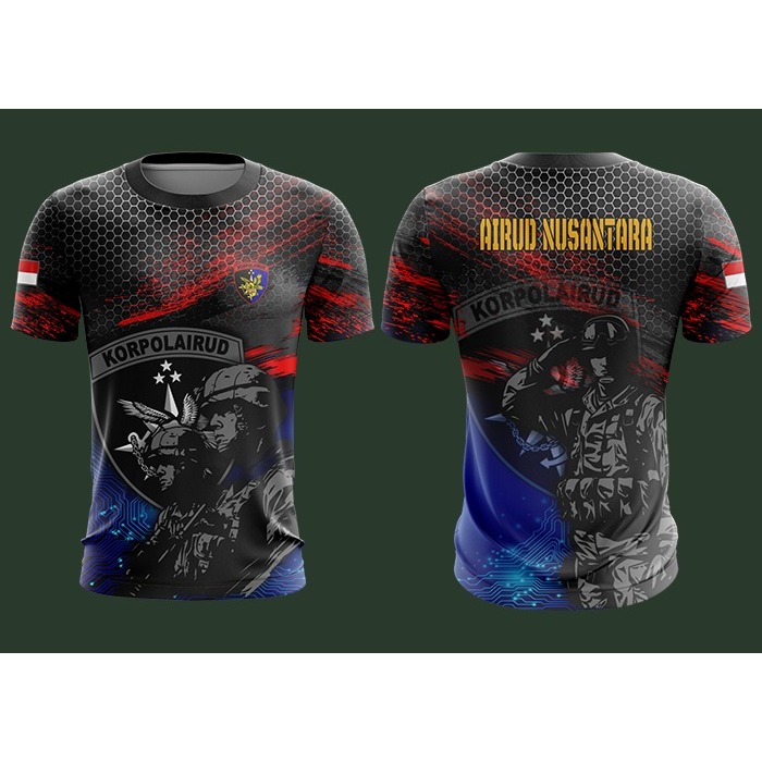 KAOS JERSEY AIRUD NUSANTARA MERAH NEW