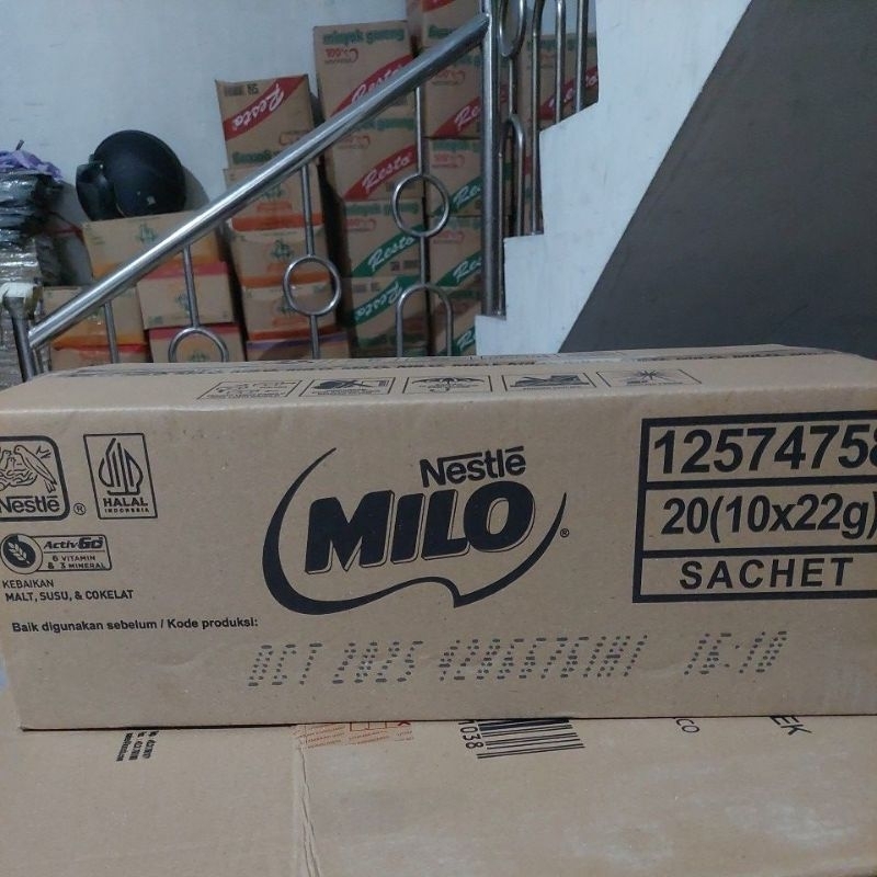 

Milo Sachet 22gr DUS (isi 10 sachet x 20 Renceng)