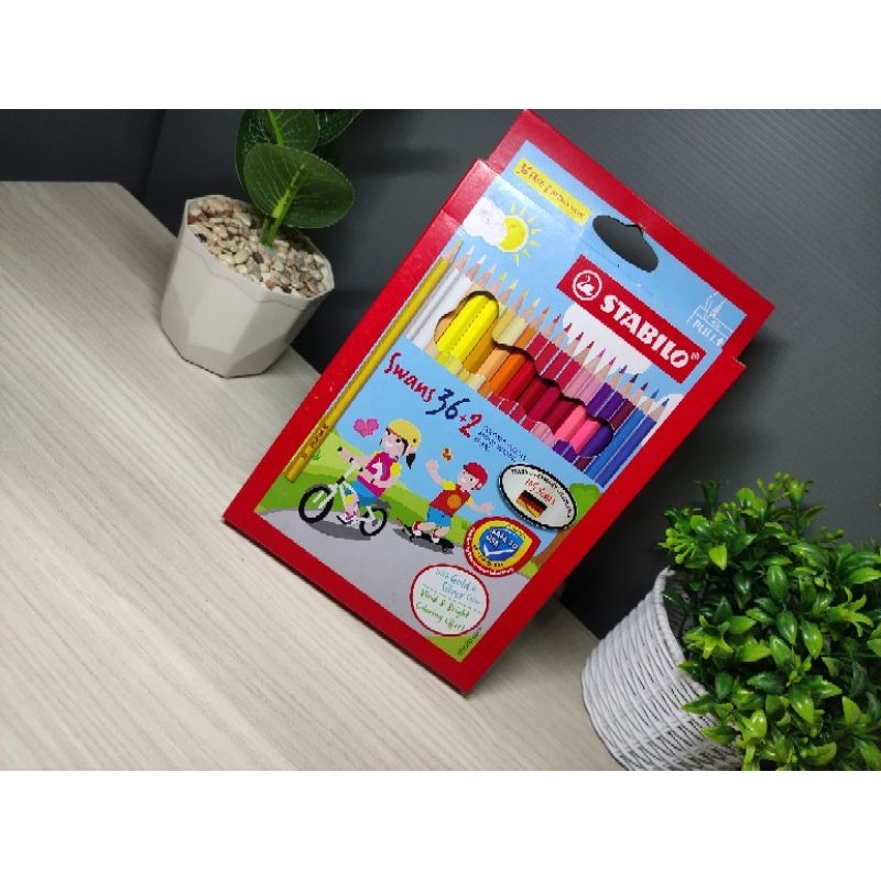 

Pensil warna stabilo swan 36panjang