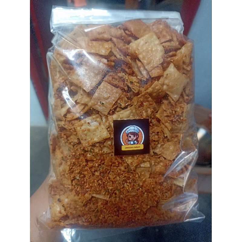 

pangsit pedas/daun/jeruk1kg
