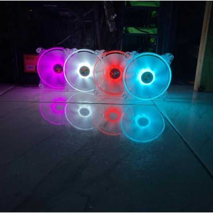 Fan Casing Xbt Dragon X 12Cm Ring Led - Fan Case Xb-112 Transparan