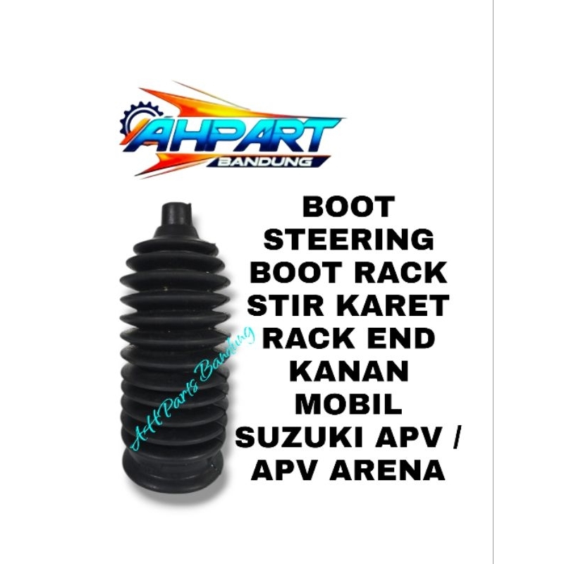 Karet BOOT Stir APV STEERING BOOT RACK STIR RACK END KIRI KANAN MOBIL SUZUKI APV / APV ARENA