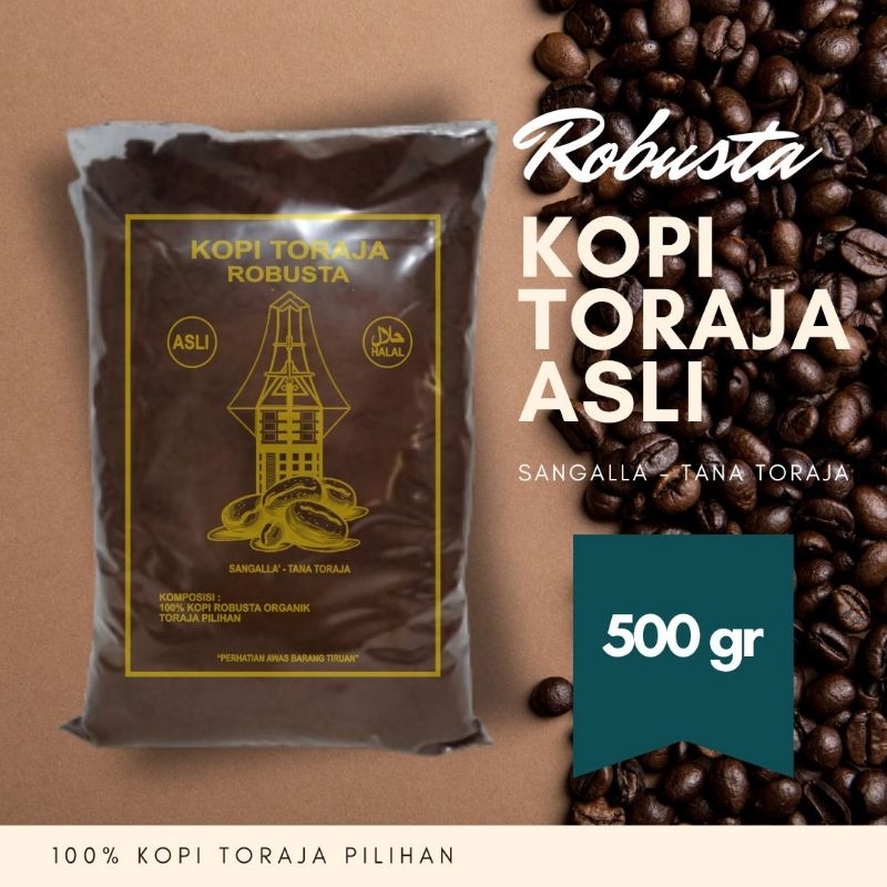 

kopi toraja asli original 500gr