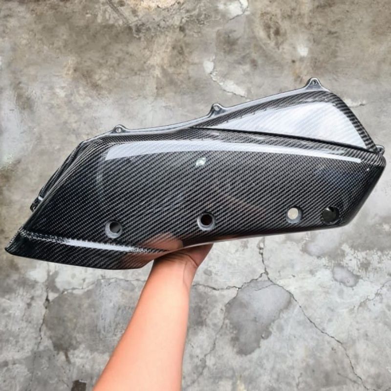 COVER FILTER 1 SET CARBON KEVLAR XMAX 250 connected