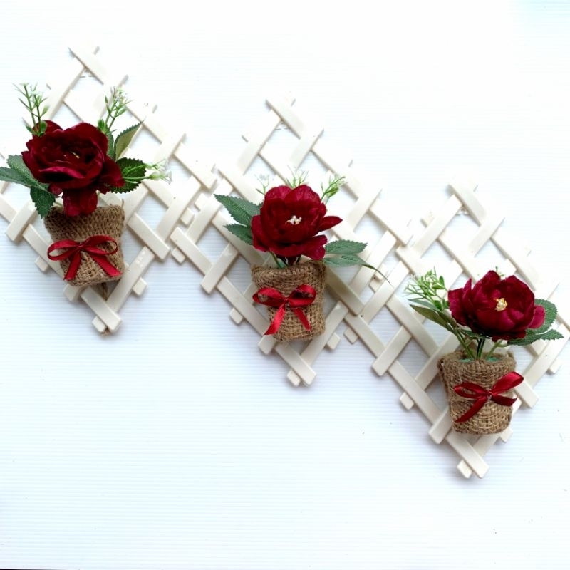 HIASAN dinding aesthetic bunga hias gantungan dinding dekorasi dekorasi rumah ruang tamu