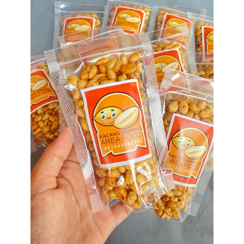 

Kacang Bawang Cemilan gurih berat 70gram