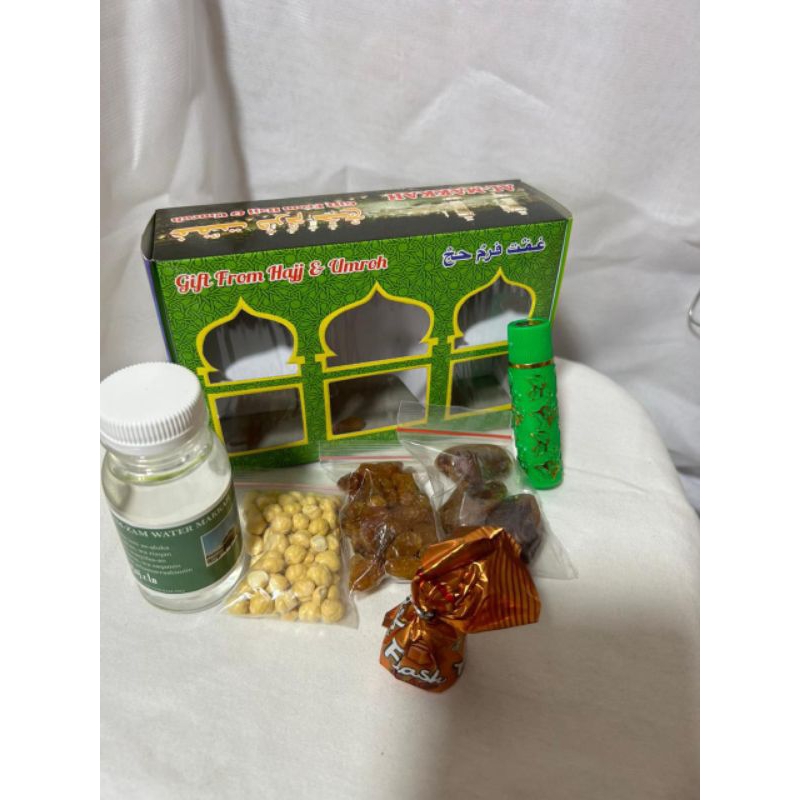 

G&C Oleh-Oleh Haji dan Umroh Paket Kotak 50pcs(air ZAM ZAM 80ml full)