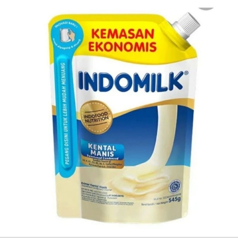 

Susu Indomilk kental manis kemasan ekonomis 545gr