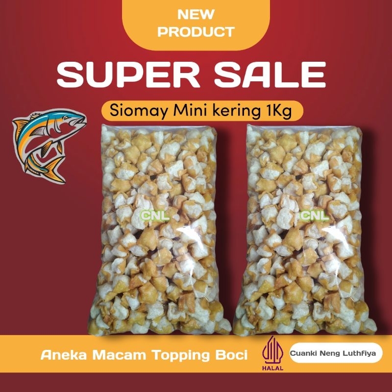 

Gurilem siomay mini kering 1kg Enak Dan Renyah bisa bayar di tempat