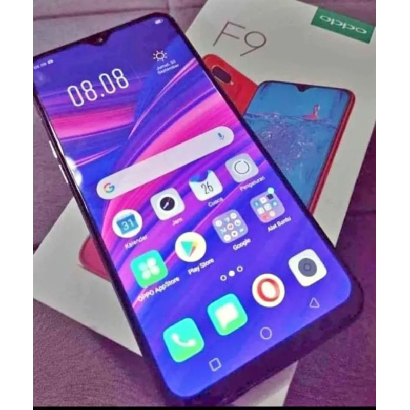 hp Oppo f9 seken