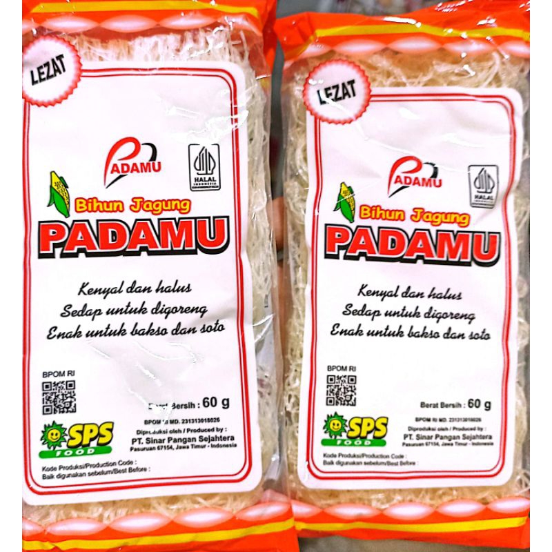 

Bihun jagung padamu 60gr