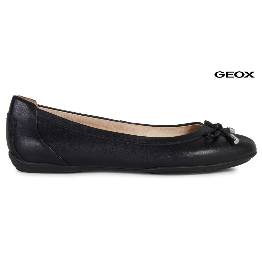 D CHARLENE C  BLACK GEOX SEPATU BALERINA WANITA
