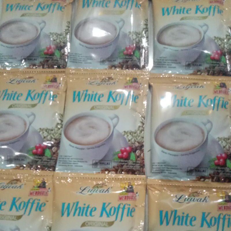 

LUWAK WHITE KOFFIE ORIGINAL 10×20gr RENCENG COFFEE