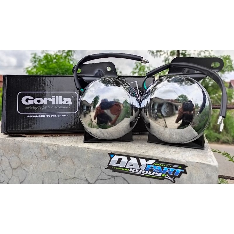 BEL KLAKSON GL 100 UH UL BAKPAU IMPORT IMPORT GORILLA SEPASANG PNP CB GL MP TIGER HEREX BEL MOBIL AV