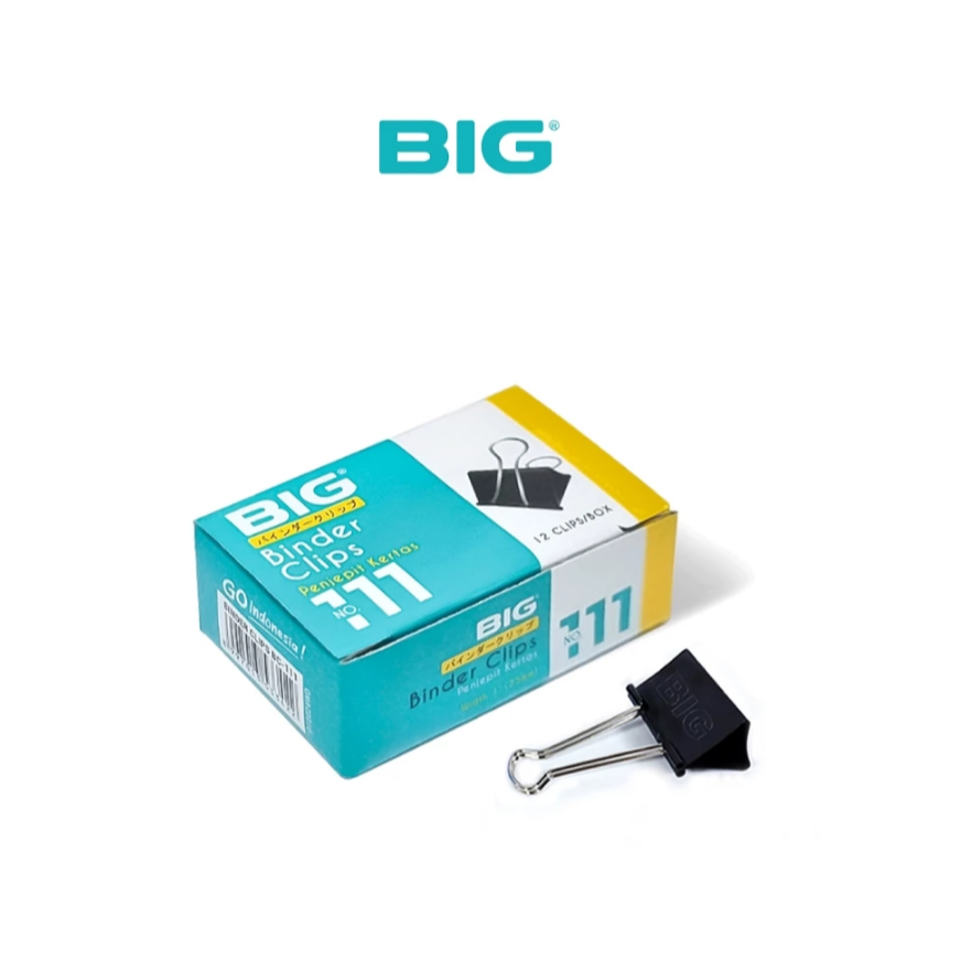 

BIG - Binder Clip Klip Penjepit Kertas 111 BC-111
