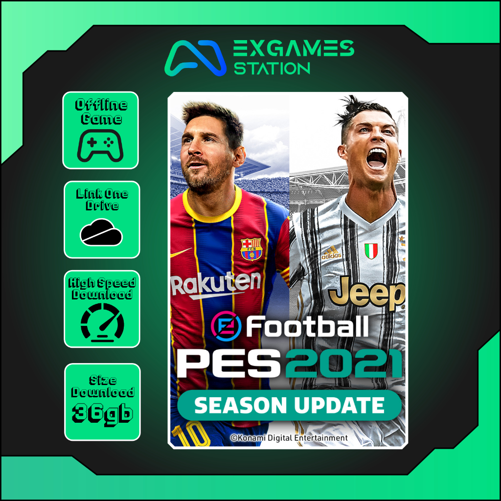 eFootball PES 2021-CPY | Game Offline Seru PC Dan Laptop