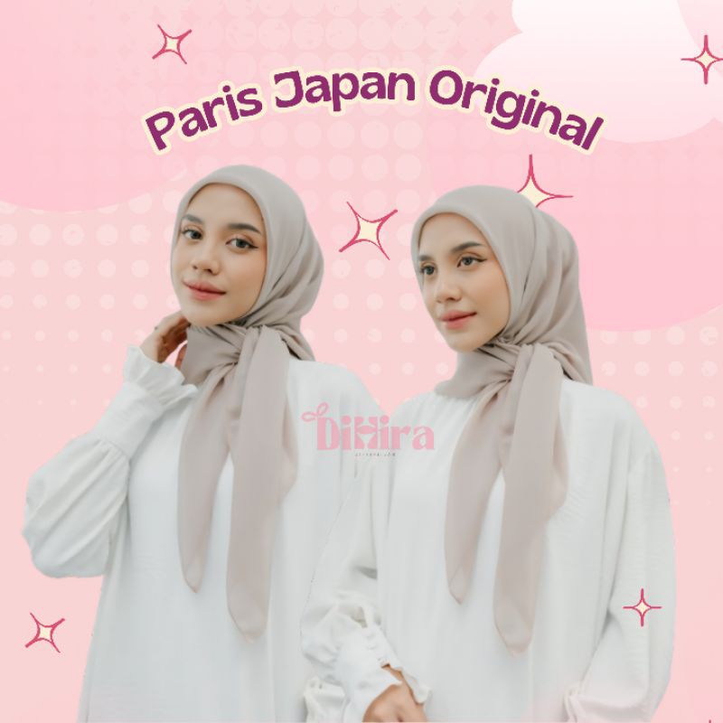 DiHirahijab-Paris Japan Original|Bahan Original Paris Japan