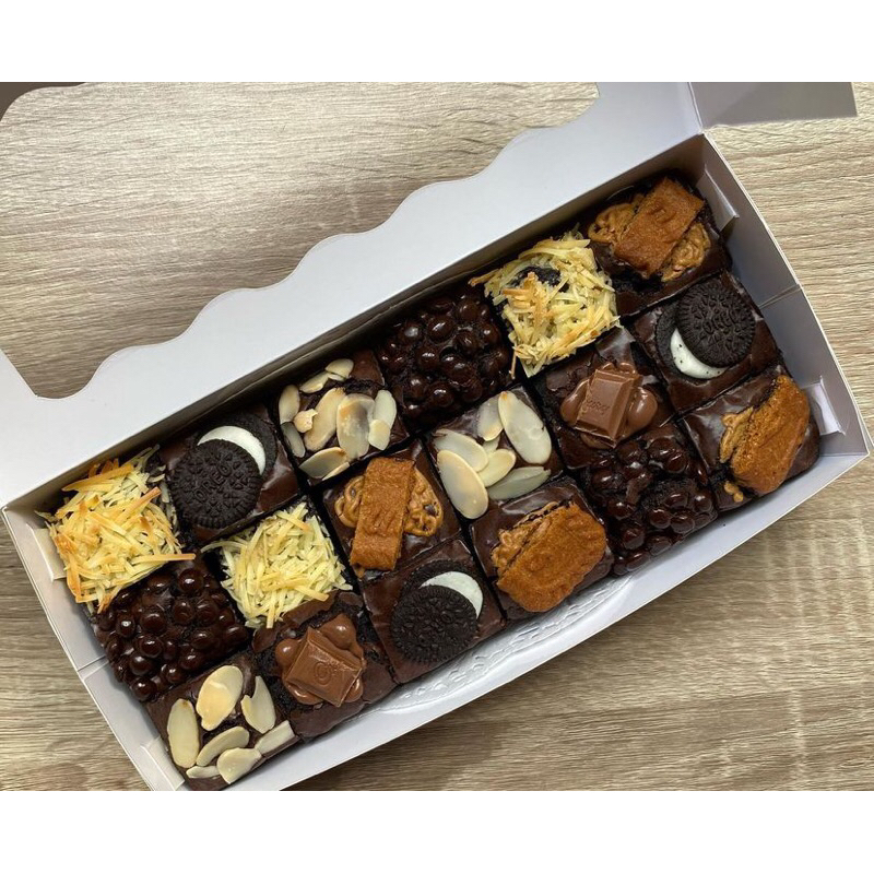 

fudgy brownies panggang premium 20x10