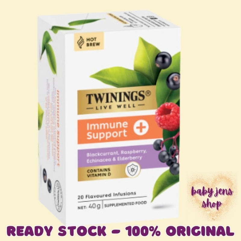 

Twinings Live Well Immune Support+ 20 Bags Australia