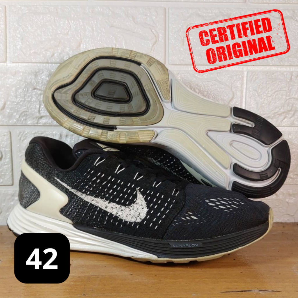 Sepatu Nike Original Running Insole 26,5cm Lunarglide 7 Jaminan Authentic 100%