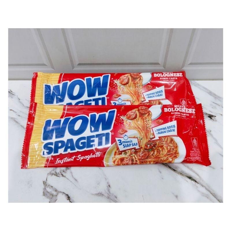 

WOW SPAGETI MEATY BOLOGNESE