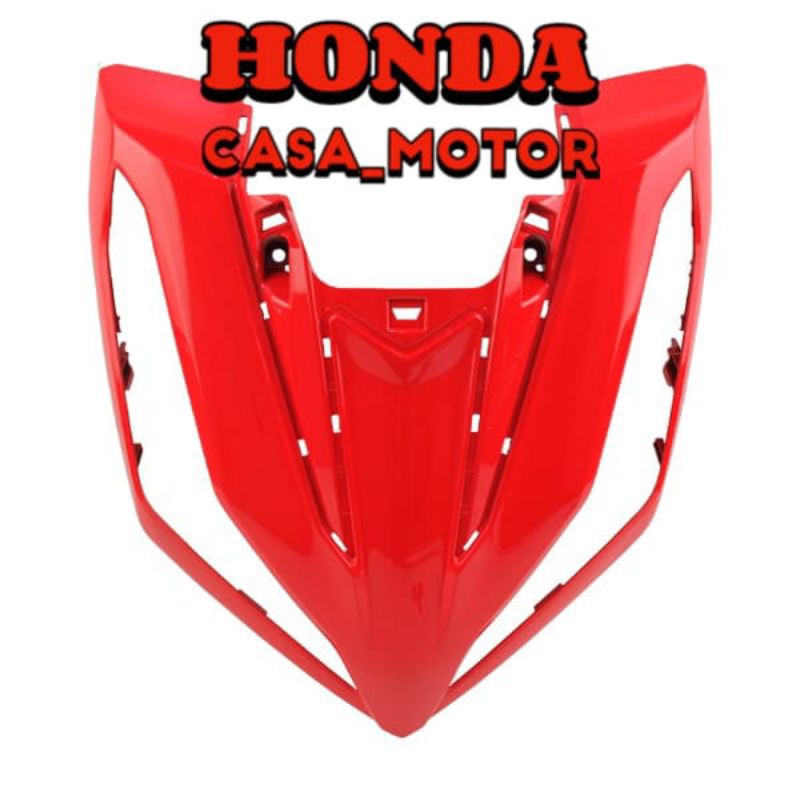 Cover Tameng Depan Merah Glossy Honda Vario 125 eSP K2V ORIGINAL 64301K2VN30ZJ