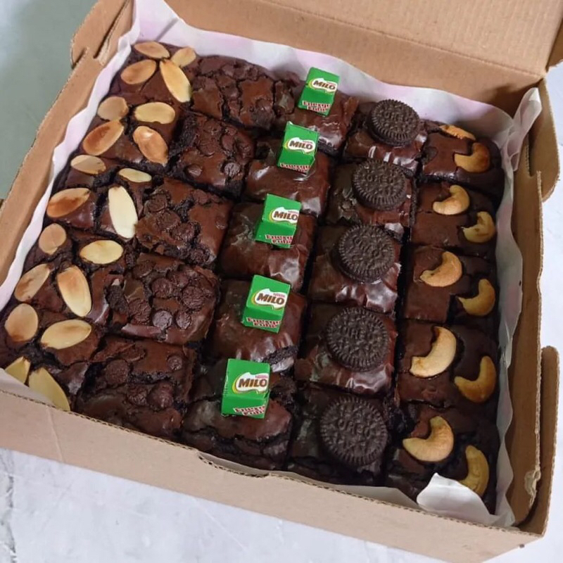 

fudgy brownies panggang premium 20x20 & 25x25