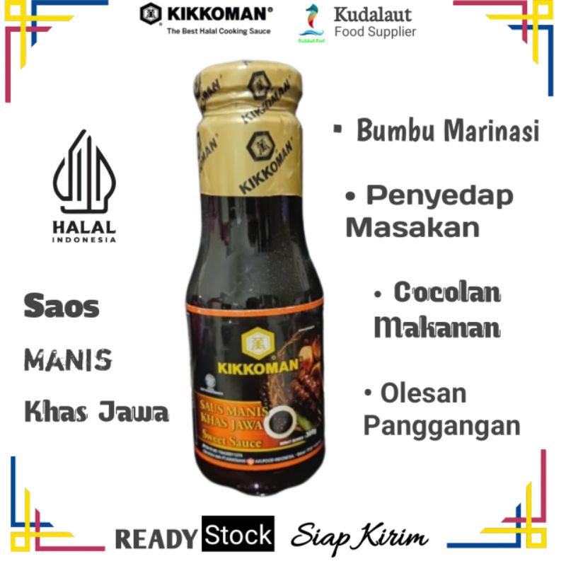 

Kikkoman Kecap Saos Manis Khas Jawa / Sweet Sauce -- Botol kaca; 300g