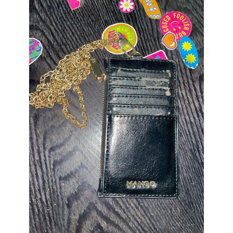 [Preloved] Mango Dompet Wallet Card Holder Chain Rantai