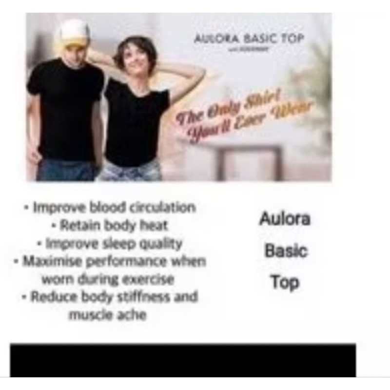 aulora basic top kaos kesehatan