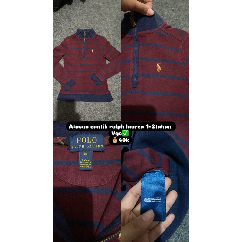 atasan cantik ralph lauren
