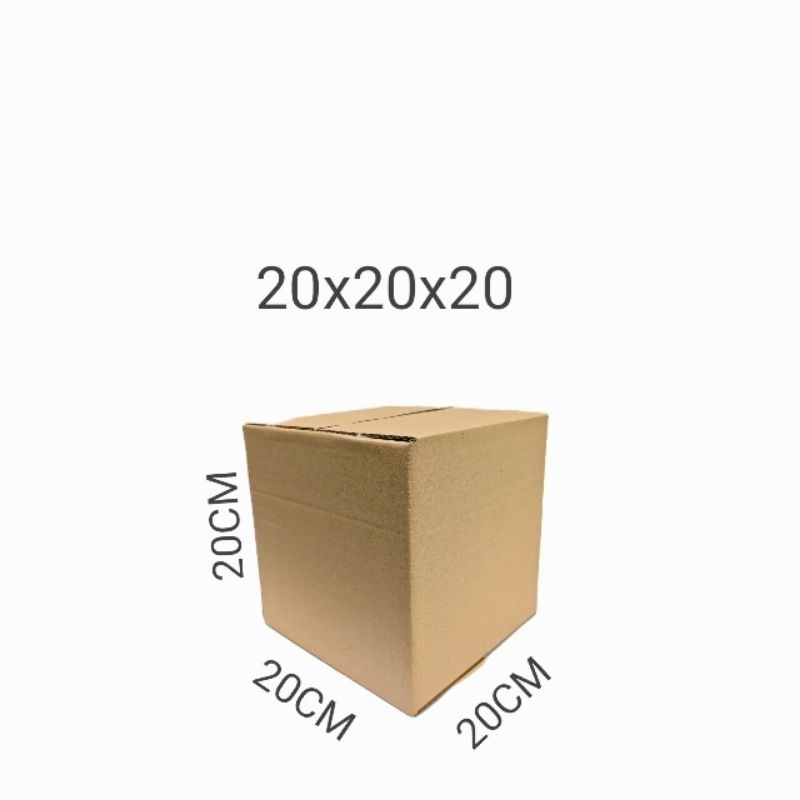 

Kardus Packing 20x20x20 - Karton Box Dus Packaging Polos