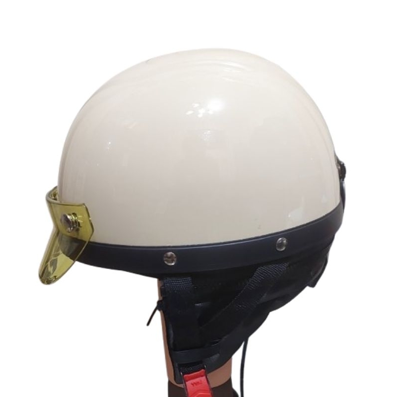 HELM CHIP VINTAGE UNTUK SEPEDA ONTEL  MEWAH MASA KINI