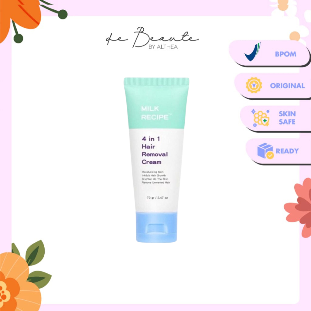Milk Recipe Hair Removal Cream 4in1 Hair Removal Cream