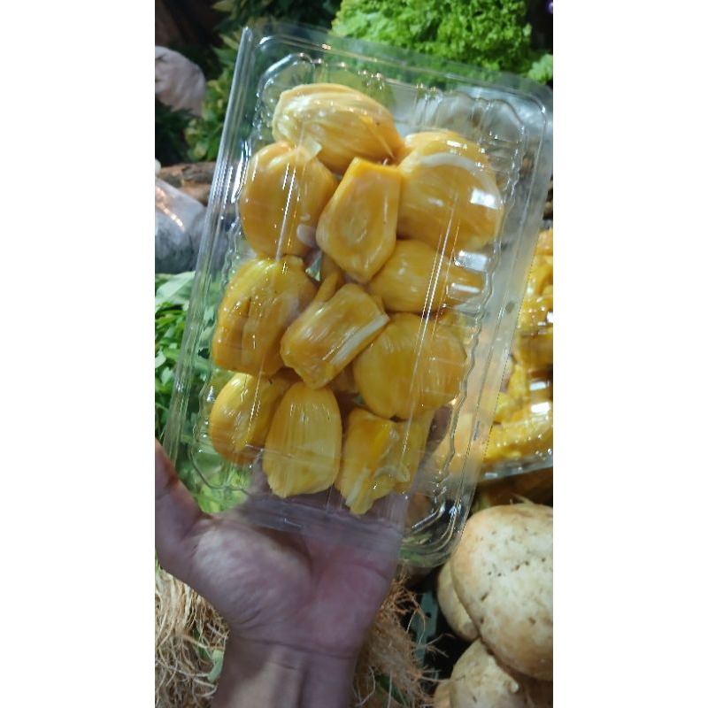 

buah nangka mateng kupas 500/600grm Promo