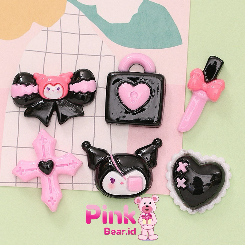 Clay Resin Aksesoris Blackpink Lucu Gemesin Diy Serbaguna Deco cream