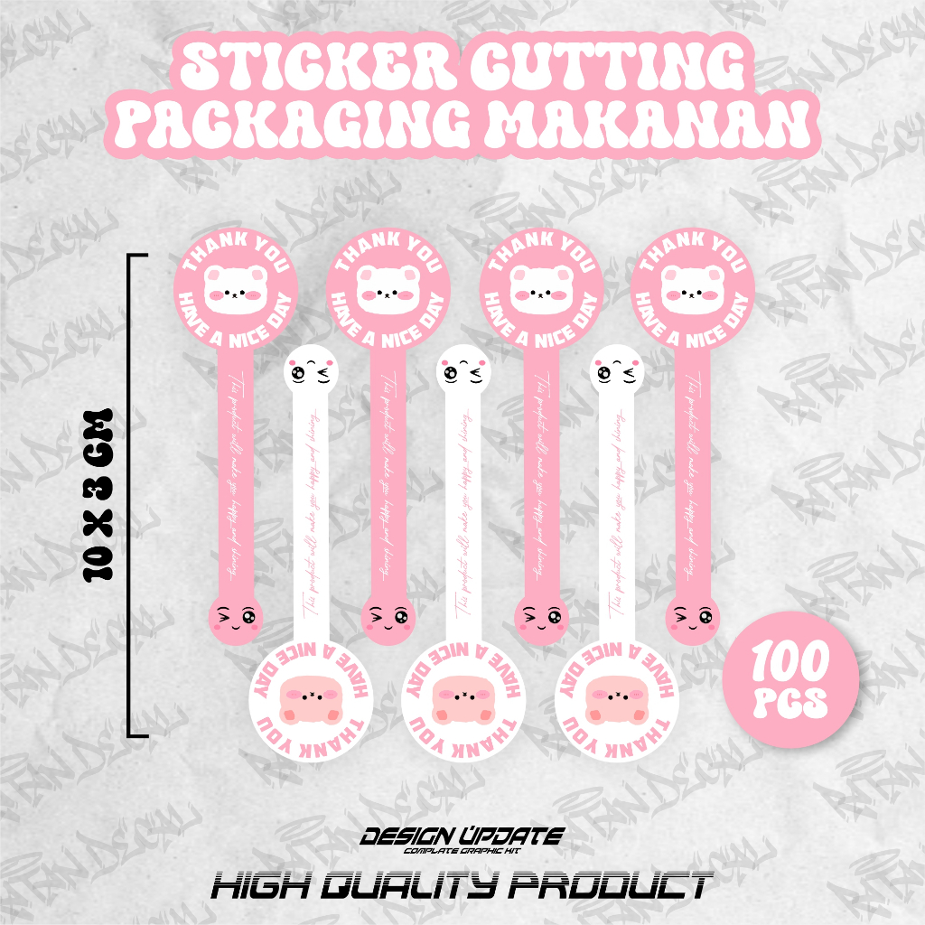 

(100 PCS) STICKER PENUTUP MAKANAN / SETIKER SEGEL / STIKER SEAL LABEL / STIKER BOTOL / STIKER BELT / STIKER TOPLES HIGH QUALITY