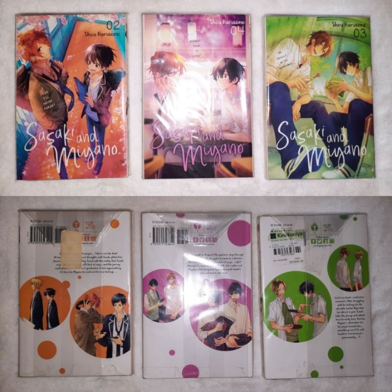 manga bl / sasaki and miyano