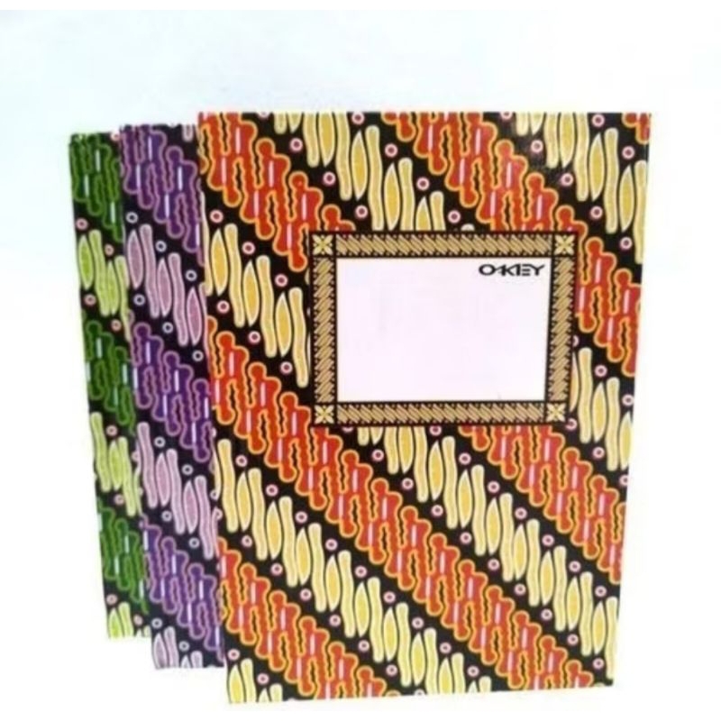 

Buku Oktavo A6 Okey Hard Cover 100 Lbr