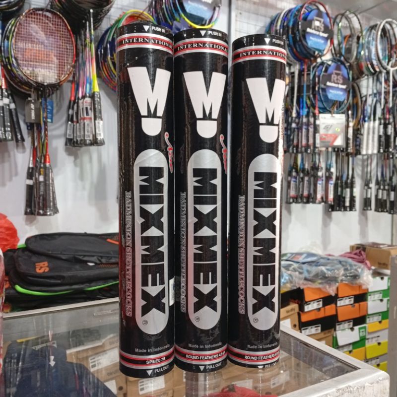 Kok Badminton MIXMEX / Bulu tangkis Mixmex / Shuttlecock Mixmex isi 12