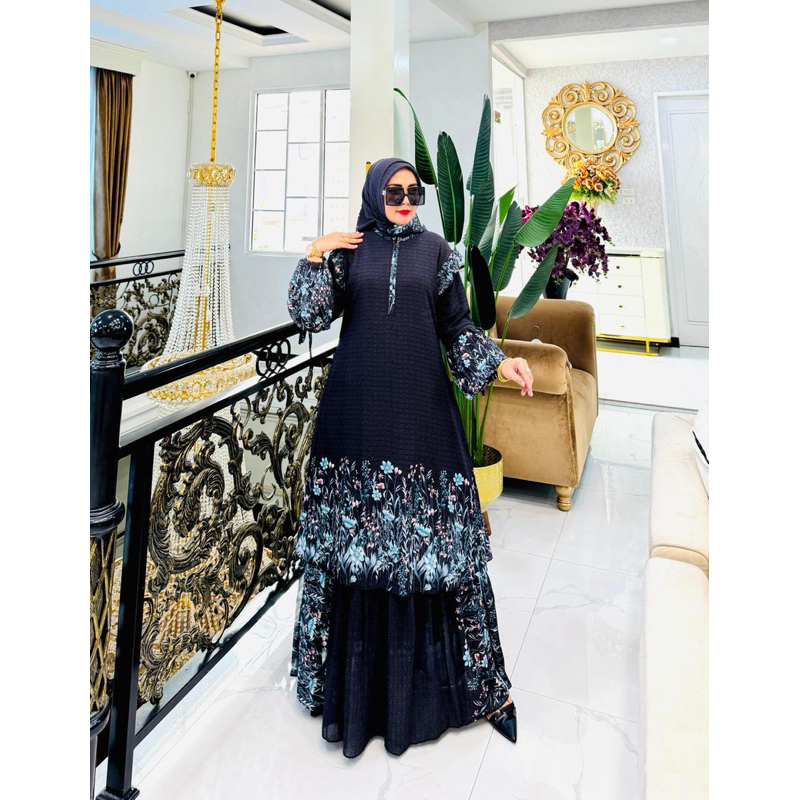 AYURA GAMIS SET SEGI 4 / COD / M Nabil Syari