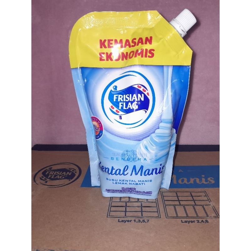 

Susu Frisian Flag Pouch Kental Manis 545g