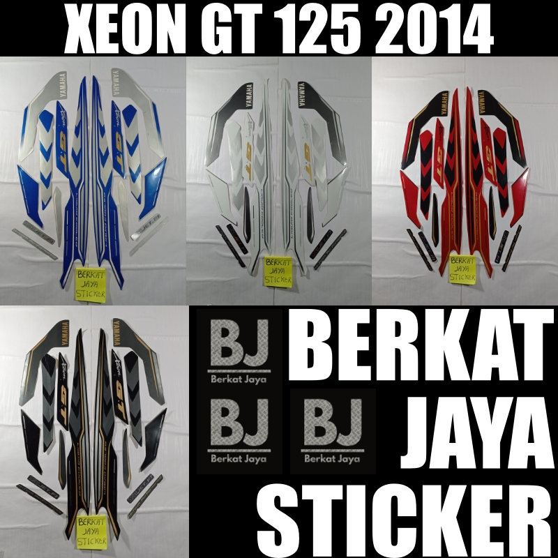 Striping Sticker Yamaha Xeon Gt 125 2015