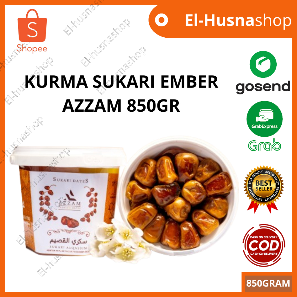 

Kurma Sukari Ember 850gr Azzam Korma Basah Fresh Original