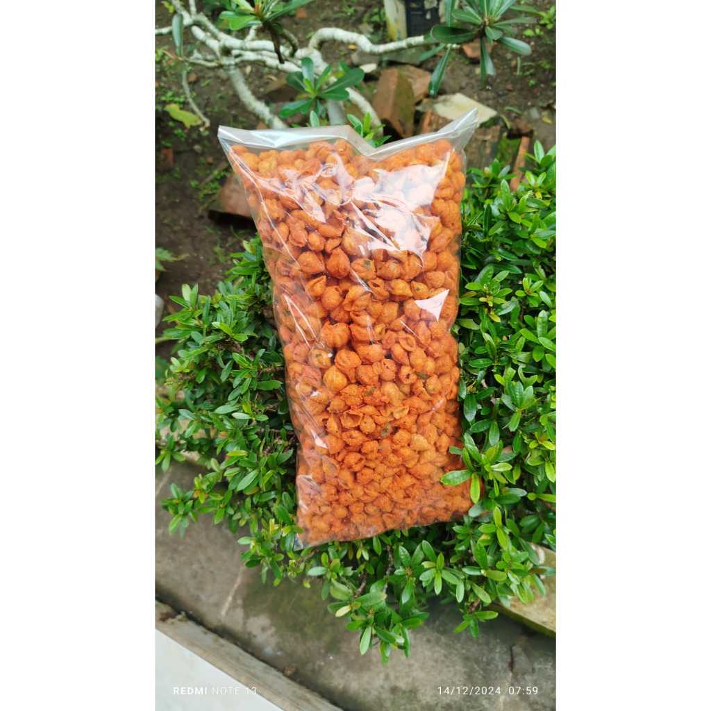 

Makaroni Kerang Goreng Pedas Daun Jeruk Gurih Renyah Ternampol 1 Kg