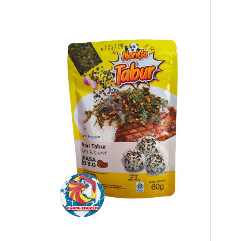 

NoriGo Nori Tabur Rasa BBQ 60 gr