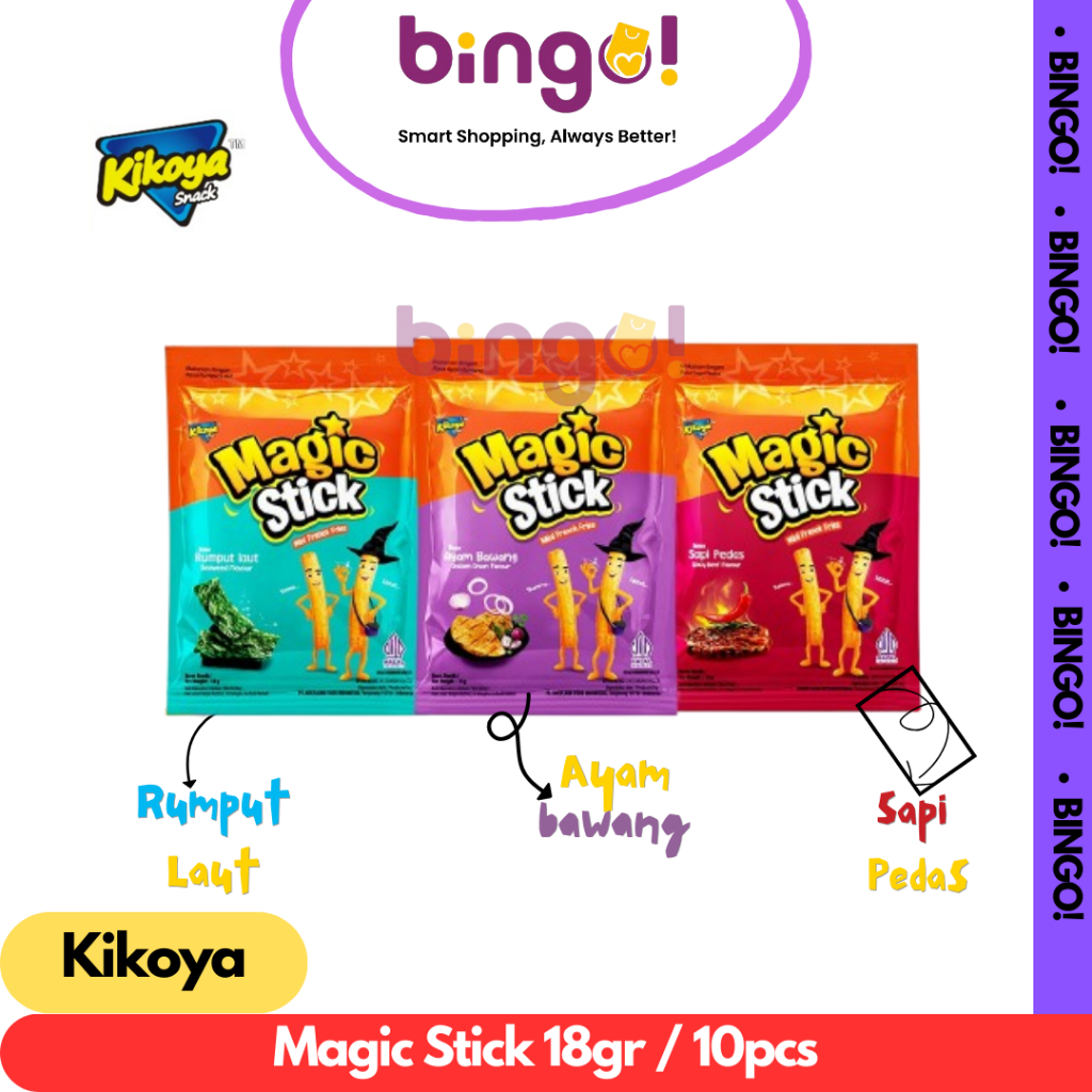 

Magic Stick snack 18gr isi 10pcs