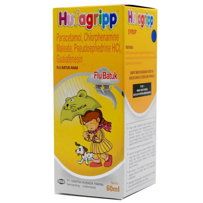 HUFAGRIP FLU & BATUK SIRUP 60 ML